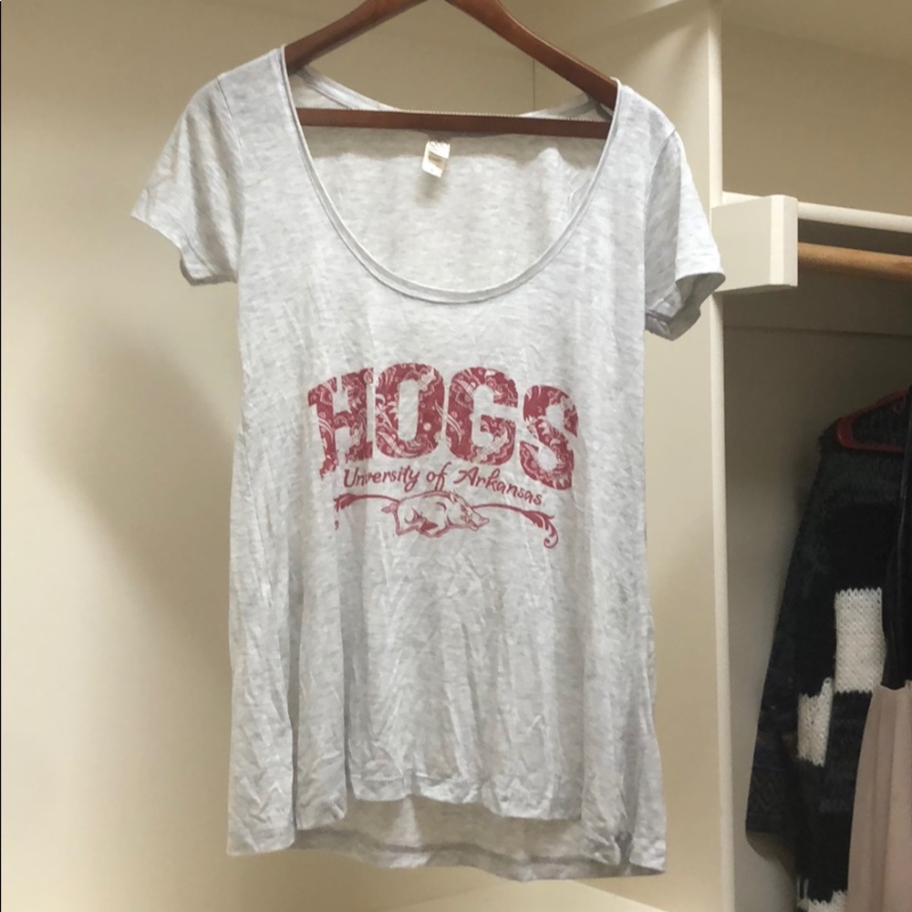 University of Arkansas t shirt
